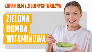 DIETETYCZNA ZUPA z zielonych warzyw z fetą i parmezanem [upl. by Auoy]