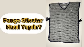 Panç süveter nasıl yapılır [upl. by Oicanata490]