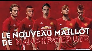 Le nouveau maillot domicile de Manchester United [upl. by Chick]