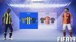 Turkish Super League Kits  Türkiye Süper Lig Formaları FIFA 19 [upl. by Alathia513]