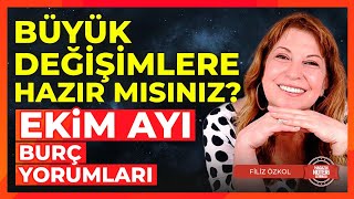 Değişime Hazır mısınız Ekim Ayı Burçları Neler Bekliyor  Magazin Noteri  Filiz Özkol [upl. by Nosak367]