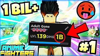 My 1 STRONGEST SECRET UNIT Gets 1 BILLION DMG In Anime Fighters EP 2  Roblox [upl. by Ilyse402]