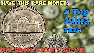 Most valuable Washington Five Cents Top 3 Rare coins in the world worth a lot of rare money [upl. by Georgena]