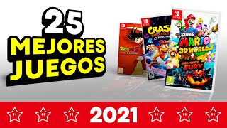 TOP 25 MEJORES JUEGOS de NINTENDO SWITCH en 2021 🏆 [upl. by Kurr]