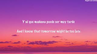 Mañana Es Too Late English Lyrics Translation Jesse amp Joy and J Balvin LetraLyrics [upl. by Inttirb]