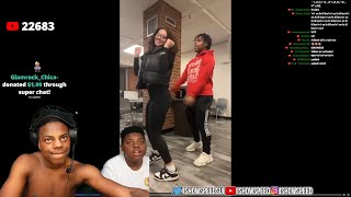 iShowSpeed Reacts To His Girlfriend Cheating 💔 [upl. by Nylirrehs]