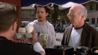 Eric Andre appearance in Curb your Enthusiasm [upl. by Ohcirej]