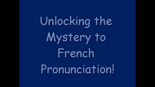 French Pronunciation Tips for Beginners [upl. by Kerekes]