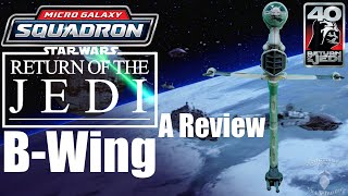 BWing  A Star Wars Micro Galaxy Squadron Review [upl. by Fabria]