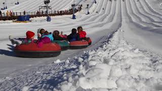 Snow Tubing at Perfect North Slopes [upl. by Namlaz594]