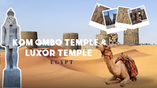 Unveiling the Wonders Kom Ombo amp Luxor Temples Egypt [upl. by Elenaj]