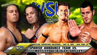 The SAT vs Matt Sydal amp Alex Shelley  Wrestling Superstars Unleashed May 18 2007 [upl. by Dace909]