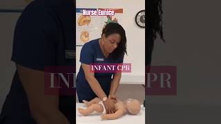 🚑 Learn Infant 👶🏼 CPR in 1 Minute 🆘 [upl. by Onailerua540]