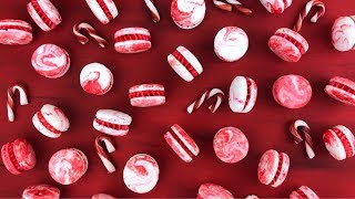 CANDY CANE MACARONS [upl. by Eivod]