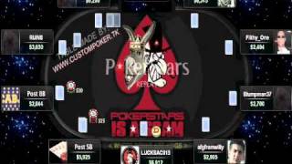 Pokerstars Suckout StepchildPokerstars Rake Scam [upl. by Atekan]