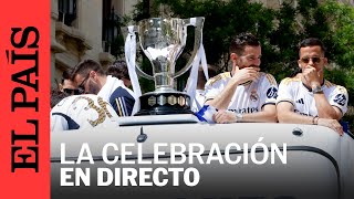 DIRECTO  El Real Madrid celebra en Cibeles con la afición el 36º título de Liga Real Madrid TV [upl. by Anilah]