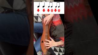 Mountain dulcimer easy Songbird Oasis lesson in 60s [upl. by Boony]