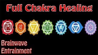 Intensity Warning 1 Hour Full Chakra Balance Meditation  Binaural Beats Root To Crown [upl. by Ettener525]