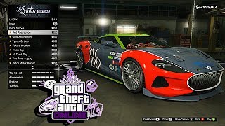 GTA Online  Vysser Neo customization GTA Online The Diamond Casino Unreleased Vehicle [upl. by Rolandson]