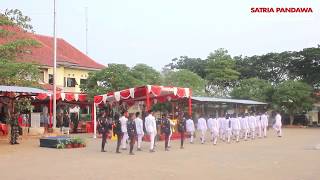 PASKIBRA 2017 Kecamatan Karang Bahagia  Penurunan Bendera Merah Putih [upl. by Mitchiner115]