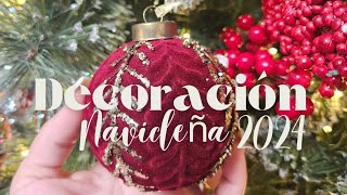 Decorando Mi Sala y Árbol de Navidad 2024 🎄  Ideas de Decoración Navideña [upl. by Ieppet]