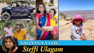 Arizona Travel Vlog in Tamil  ATV Ride  Grand Canyon  Gujarati Wedding  Steffi Ulagam [upl. by Rede488]