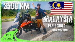 2150 MILE MonthLong Motorcycle Ride across Malaysia 🇲🇾  Epic COAST to COAST Challenge SE E35 [upl. by Ithnan]