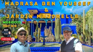 MOROCCO DAY 5 Jardin Majorelle and Ben Youssef [upl. by Eiser]