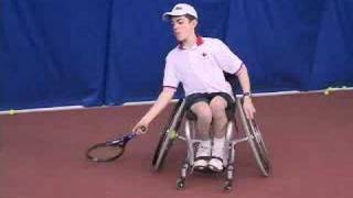 Tennis  Come gioca un disabile [upl. by Aonehc]