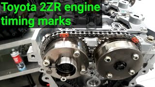 Toyota 2ZR timing marks [upl. by Akiret]