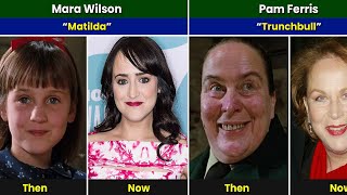 Matilda 1996 Cast Then and Now 2024 [upl. by Airel]