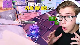 SPECTATING THE BEST FORTNITE MOBILE PLAYER IVE EVER SEEN [upl. by Notfa]