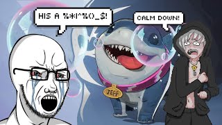 Internet Is Big Salty Over Jeff The Landshark [upl. by Athalee]