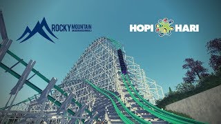 POV  Montezum  Hopi Hari  RMC Coaster  NoLimits2 [upl. by Ahsets558]