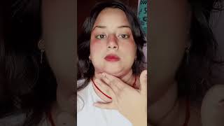 Double chin contouring hacks🤣🤣 makuphacks hack doublechinremoval contouring easy makeup [upl. by Everest]