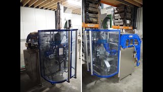 168050 Jasa Packaging Systems vertical bag form fill and seal machine [upl. by Atikal128]