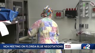 NCH meeting on Florida Blue negotiations potentially affecting over 40000 patients [upl. by Amando]