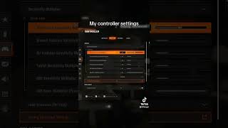 MY CONTROLLER SETTINGS cod bo6 bo6 warzone [upl. by Orbadiah82]