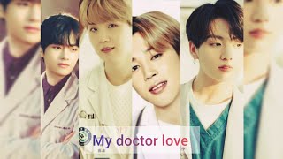 My doctor love ❣️ part 8   jikooklovestory  teagilovestory  naamjin  jhope [upl. by Tjon]