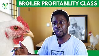 BROILER PROFITABILITY CLASS [upl. by Vary]