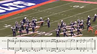 Bluecoats 2014  Tilt  Tuba Feature [upl. by Brinna]