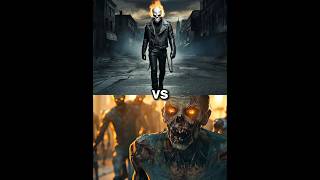 Ghost Rider vs Zombies vs Gaint Creatures  Werewolf Hellboy Mummies yeti preditor whiches [upl. by Hrutkay835]