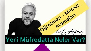 Öğretmen ve Memur Atamaları yenimüfredat meb öğretmenatamaları [upl. by Nimrac]