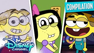 Big City Greens Broken Karaoke Chibi Tiny Tales How Not To Draw amp Theme Song Takeover Compilation [upl. by Hacim]