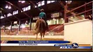 HORSE REINING COMPETITION 102713 [upl. by Glavin]