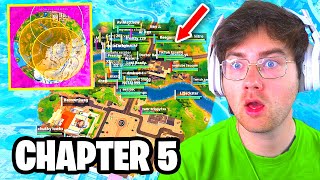 I Hosted The First Chapter 5 Tournament In Fortnite New Movement Is Crazy [upl. by Morrell]