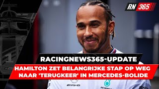 Lewis Hamilton lijkt definitief terug bij Mercedes McLaren presenteert LEGObolide  RacingNews365 [upl. by Edualc]