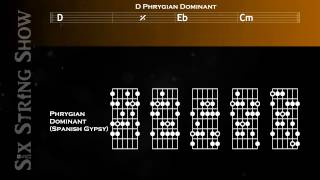 D Phrygian Dominant Guitar Backing Track [upl. by Tada]