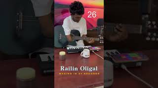 💥🤯Railin Oligal Song making in 37 seconds BlueStar [upl. by Eledoya]