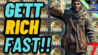 7 days to die 11 Get rich fast with no vending machine [upl. by Ledif554]